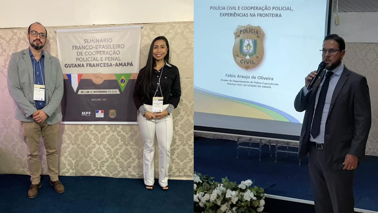 DELEGADOS DA POLÍCIA CIVIL DO AMAPÁ PARTICIPAM DE SEMINÁRIO FRANCO-BRASILEIRO DE COOPERAÇÃO POLICIAL E PENAL EM MACAPÁ